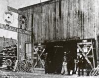 Thumbnail for 'Graham and Wilson's Wagon and Blacksmith Shop, Del Norte, San Luis Valley'