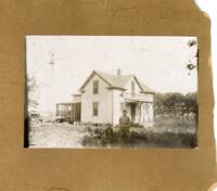 Thumbnail for 'People in front of a House, San Luis Valley (?)'