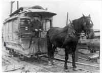 Thumbnail for 'Cherrelyn Horse Car - 1908 - Johnnie Haddow (driver) on the Horse Car'