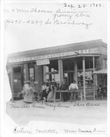 Thumbnail for 'Dunn Family in front of their Store - 1903 - 4295 Broadway'