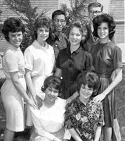 Thumbnail for 'School, Englewood High - 1963 - Group Photo, New Cheerleaders'