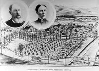 Thumbnail for 'Skerritt Homestead - 1870 (ca.) - Bird's Eye View'
