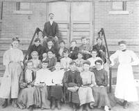 Thumbnail for 'School, North Englewood - 1905 - Group Photo, 8th Grade Class'