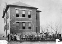Thumbnail for 'School, Hawthorne - 1906 - Group Photo, Teachers & Students'