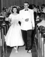Thumbnail for 'Richter, Mr. & Mrs. Ronnie - 1957 - Wedding Photo'
