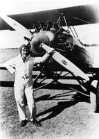 Thumbnail for 'Alexander Aircraft Company - 1927 (ca.) - Eaglerock biplane with Justin McInaney'