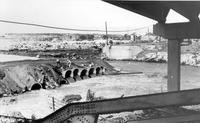 Thumbnail for 'Flood of 1965 - Building a Temporary Bridge'