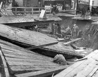 Thumbnail for 'Bridges, Little Dry Creek Bridge - 1927 - Flood Damage'