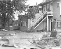 Thumbnail for 'Flood of 1927 - Flood damaged houses'