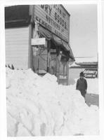 Thumbnail for 'Edom's Dry Goods and Notion Store - 1913 - Exterior View, After Blizzard of 1913'