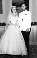 Thumbnail for 'Draper, Ronald & Patricia - 1957 - Wedding Photo'