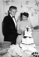 Thumbnail for 'Baker, Mr. & Mrs. Elwyn - 1958 - Wedding Photo'