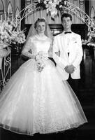 Thumbnail for 'Beardshear, Mr. & Mrs. Dan - 1958 - Wedding Photo'