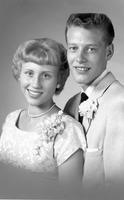 Thumbnail for 'Arnold, John & Lois - 1960 - Wedding Photo'