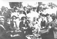 Thumbnail for 'Colorado Pioneers Society - 1901 - Group Photo with Jacob & Mary Jones and Thomas Skerritt'