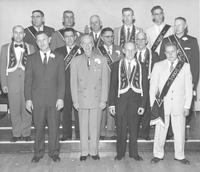 Thumbnail for 'Odd Fellows Lodge #138 - 1960 - Newly Elected Officers'