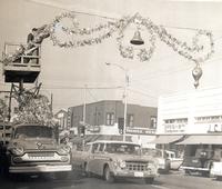 Thumbnail for 'Holidays - 1963 - Christmas Decorations on South Broadway'