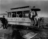 Thumbnail for 'Cherrelyn Horse Car - 1889 - Passengers posing for a photo'