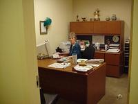 Thumbnail for 'Englewood Public Library - 2000 - Pat Jurgens in her new office'