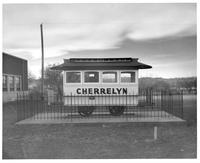 Thumbnail for 'Cherrelyn Horse Car at Englewood City Hall - 1950 (ca.) - 3345 S Bannock'