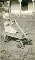 Thumbnail for 'Bernice in her wagon'