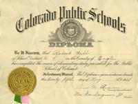 Thumbnail for 'Robert Webb diploma, 1928'
