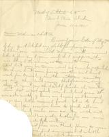Thumbnail for 'Letter from Chester Duncan, 1915'