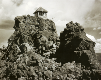 Thumbnail for 'Castle Peak fire look-out cabin'