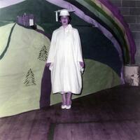 Thumbnail for 'Pauline Manzaneres graduation photo, 1956'
