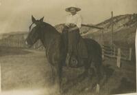 Thumbnail for 'Vivian Hodges with Billy the horse'