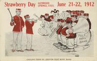Thumbnail for 'Strawberry Day postcard, 1912'