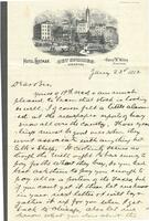 Thumbnail for 'Letter from Sam Doll to Frank Doll, January 23, 1892'