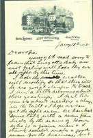 Thumbnail for 'Letter from Sam Doll to Frank Doll, January 13, 1892'