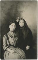 A girl and a young lady, after 1908