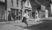 Thumbnail for 'Young women's foot race Fourth of July 1919'
