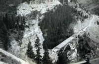 Thumbnail for 'Roadbed construction, Red Cliff Bridge'