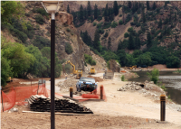 Thumbnail for 'Hanging Lake rest area construction'