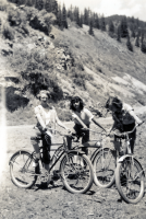 Thumbnail for 'Red Cliff girls and bicycles'