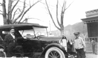 Thumbnail for 'Man, boy and automobile'