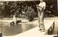 Thumbnail for 'Warren Seiler fishing, Lloyd Ranch'