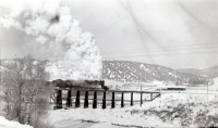 Thumbnail for 'Locomotive over the Eagle railroad bridge'