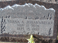 Thumbnail for 'Verna A. Johannbroer'