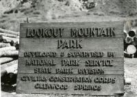 Thumbnail for 'Lookout Mountain Park sign'