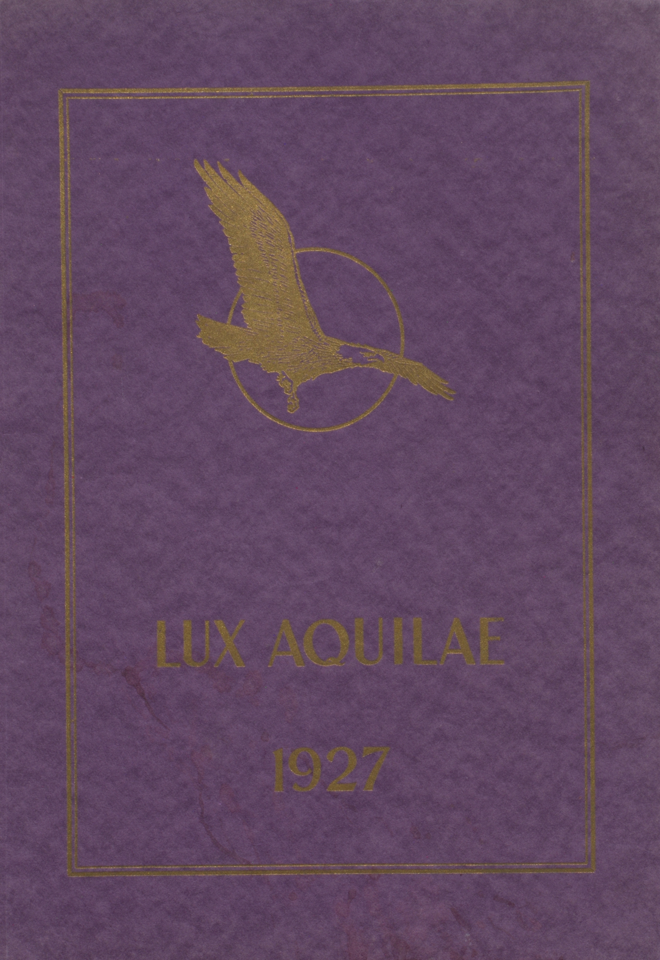 Lux Aquilae 1927