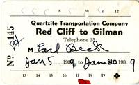 Thumbnail for 'Quartzite Transportation Company Bus Pass'