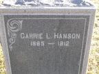 Thumbnail for 'Carrie L. Hanson'