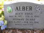 Alice Edna and Herman Duane Alber