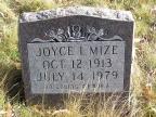 Thumbnail for 'Joyce I. Mize'