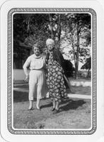 Thumbnail for 'Two Women Standing in the Yard of a House (Durango, Colo.)'