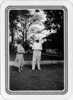 Thumbnail for 'Woman and Man Standing on a Lawn (Durango, Colo.) (2)'